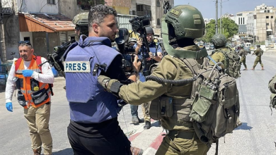 الانتهاكات الإسرائيلية ضد الصحفيين الفلسطينيين